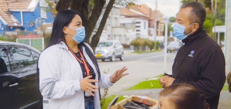 Liliana, la mamá que resuelve manifestaciones en las calles de Bogotá