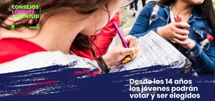 Más de 1.700.000 jóvenes podrán votar en las elecciones de los Consejos Locales de Juventud en Bogotá Más de 1.700.000 jóvenes podrán votar en las elecciones de los Consejos Locales de Juventud en Bogotá