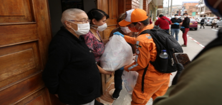 Más de 100.000 ayudas alimentarias ha entregado el Distrito durante la Cuarentena 