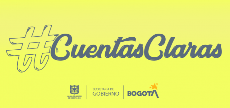 Banner foto con la palabra Cuentas Claras Su opinión permitirá mejorar los procesos de rendición de cuentas