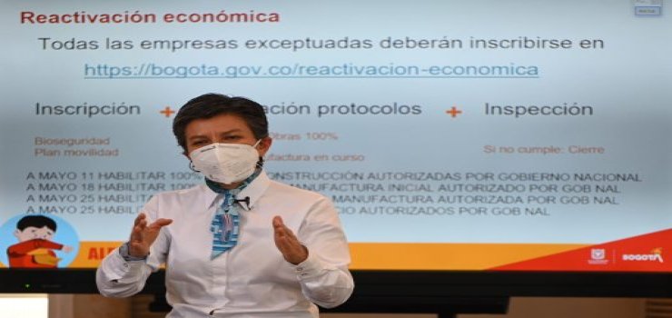 Bogotá empieza una nueva etapa de cuidado para enfrentar el COVID