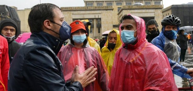 “En términos de protección de la vida seguimos teniendo cero muertos y cero desaparecidos”: alcaldesa Claudia López