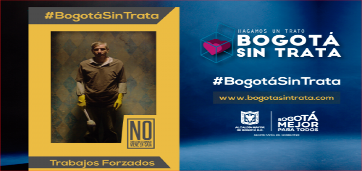 ‘Hagamos un trato: Bogotá sin trata’, campaña del Distrito contra la trata de personas