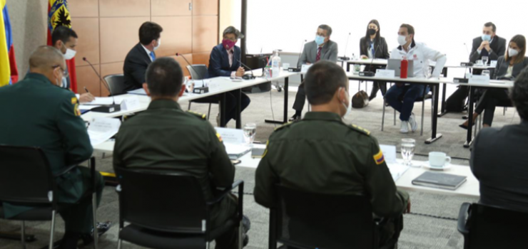 Alcaldía de Bogotá y Gobierno Nacional acuerdan acciones para garantizar la seguridad en la capital