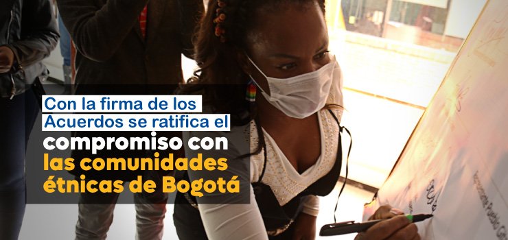 Comunidades étnicas de Engativá y Kennedy harán parte de la reactivación económica de Bogotá